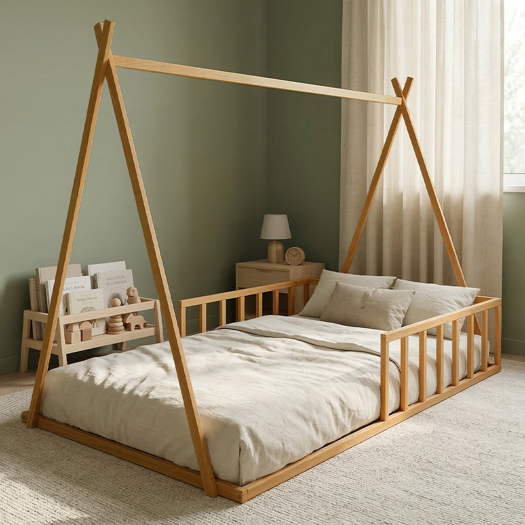 Cama Cabaninha Tradicional -Pinho com proteção