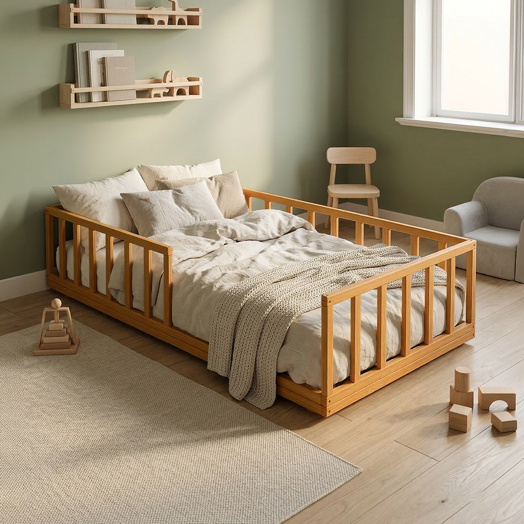 Cama de parque - Esmalte transparente 