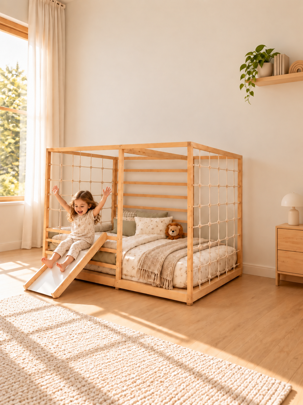 Cama de casa - Blanca 