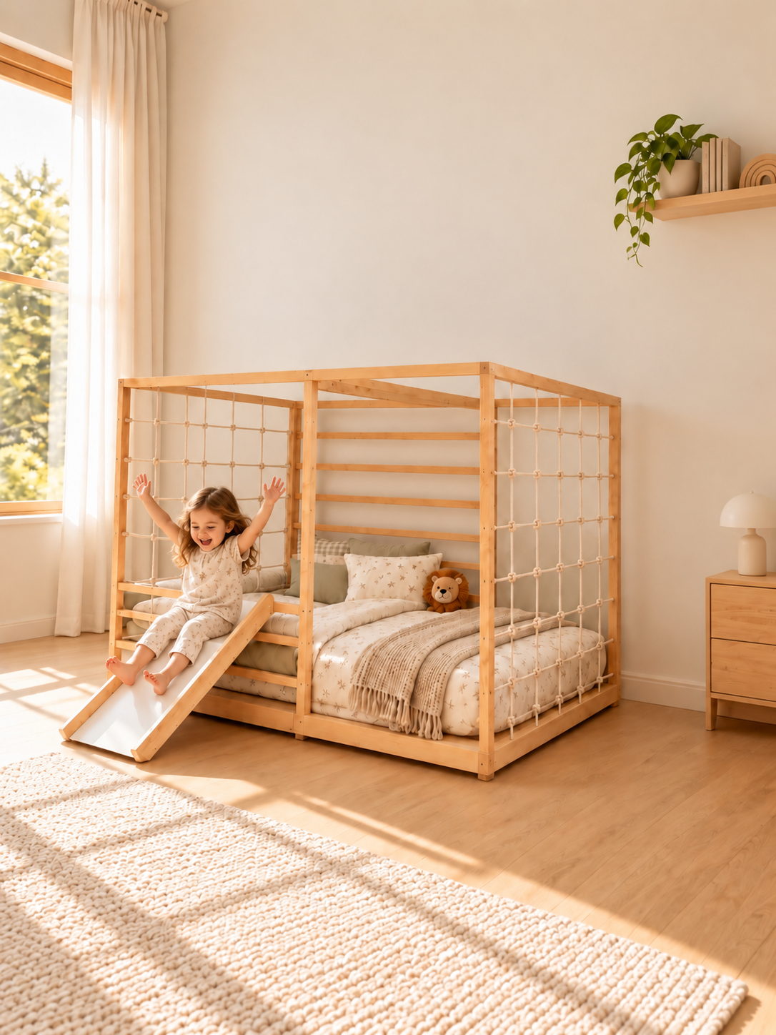 Cama de casa - Blanca 