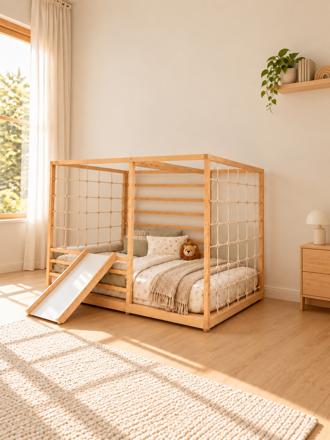 Cama de casa - Blanca 