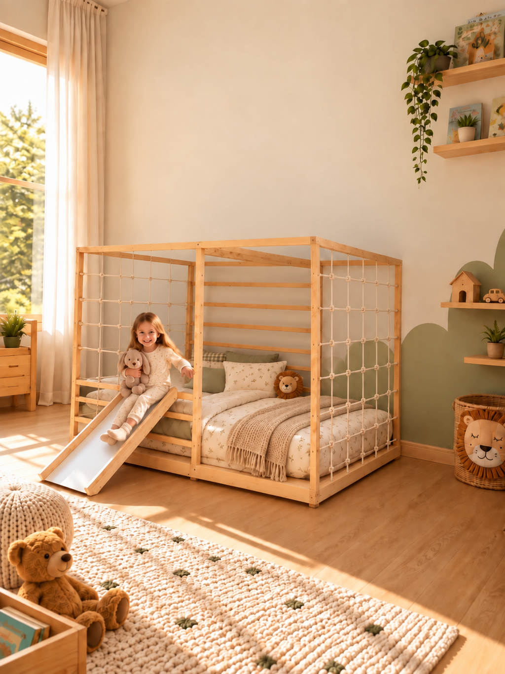 Cama de casa - Blanca 