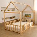 Cama Casinha - Pinho com proteção