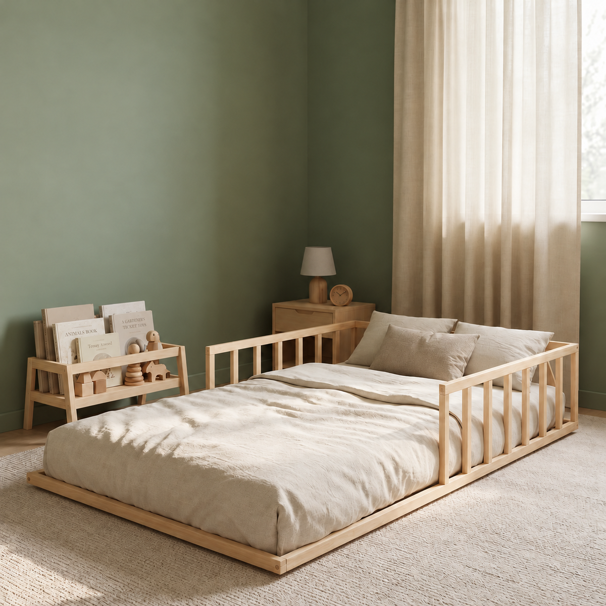 Cama Montessori Basic + Colchão