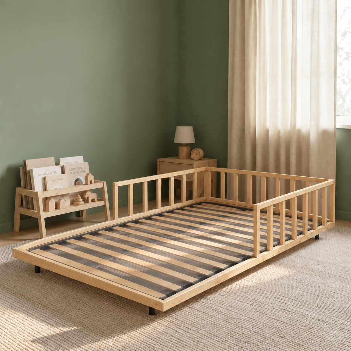 Cama Montessori Basic + Colchão