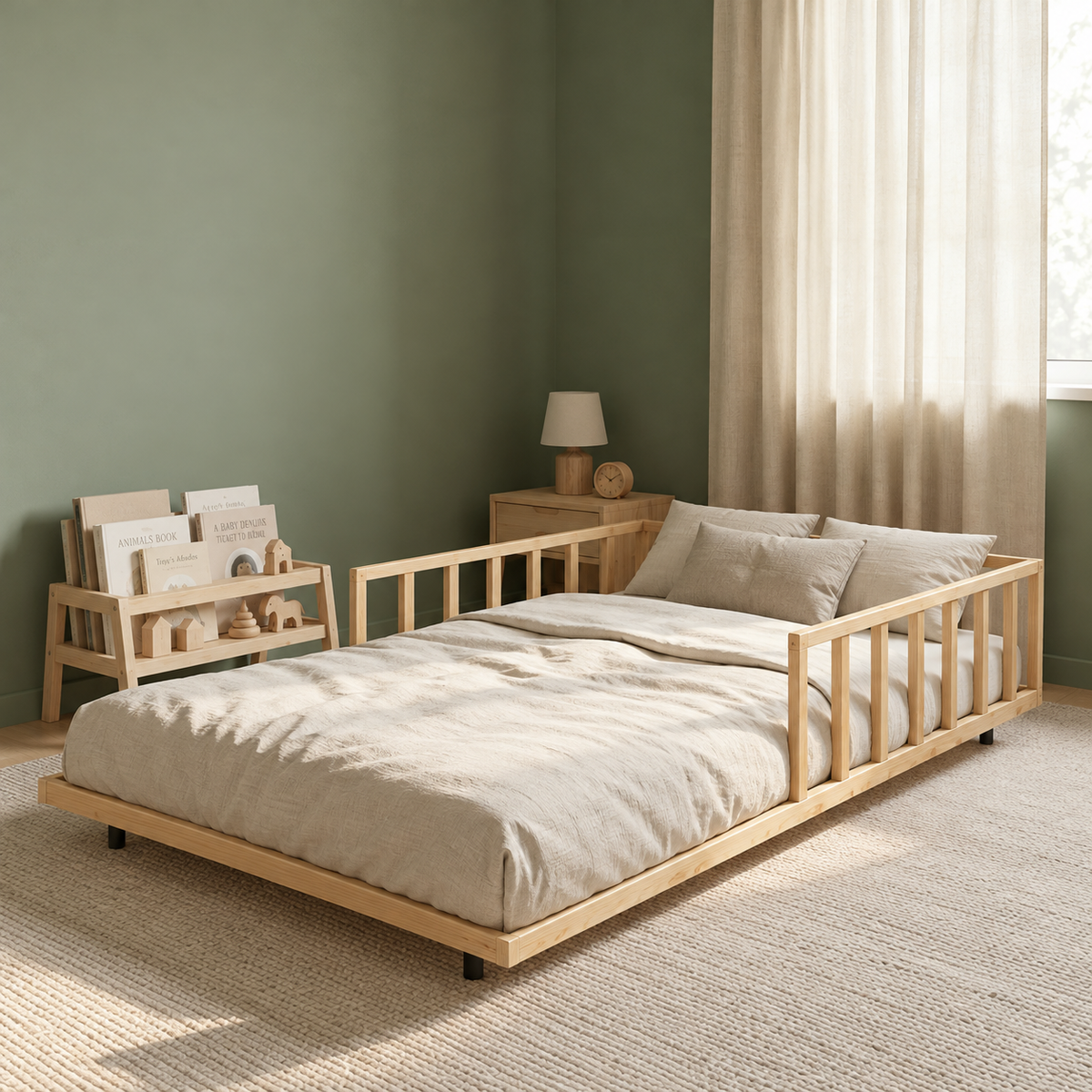 Cama Montessori Basic + Colchão